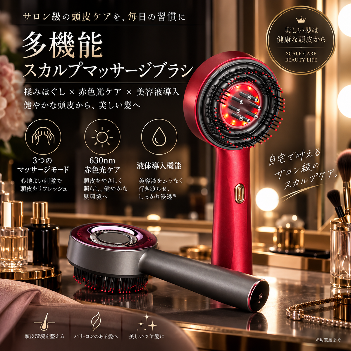 ROOTIVA™ スカルプマッサージブラシ
